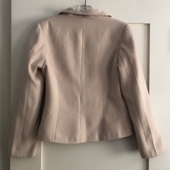 Beautiful Fendi 100% Cashmere Jacket Women’s Zip Up Medium M Beige Cream Neutral - Picture 8 of 9